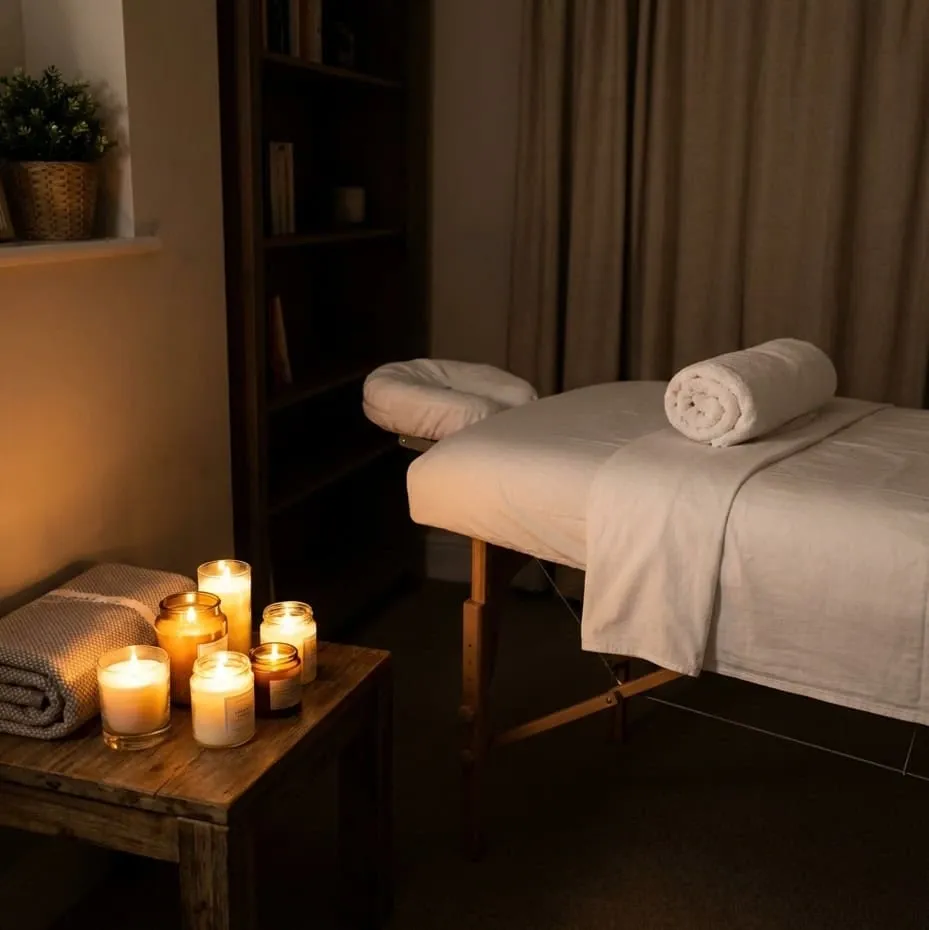 Ambiente de spa relaxante